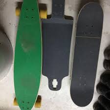 Kryptonics wooden longboard deck skate board used 38. Best Barely Used Longboards And A Skateboard For Sale In Stouffville Ontario For 2021