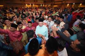 Gamelan ritmasari.majlis rumah terbuka hari raya bursa malaysia, k.l 19 julai 2016. Pm Tpm Hadir Rumah Terbuka Umno Selangor
