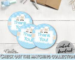 It was wonderful to see you at my shower. Baby Shower Boy Thank You Sheep Round Tag Or Sticker Printable Little Studio 118