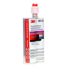 Adhesive must be black.only found this plastic bonder adhesive works exceptionally well. 3m Automix Panel Bonding Adhesive 08115 6 8 Fl Oz 200 Ml