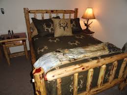 Bedroom Furniture In Our Hunting Lodge Lodge Bedroom Lodge Bedroom Decor Bedroom Decor