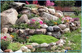 Download groceries images and photos. Rockery At The Dacha With His Hands Photo