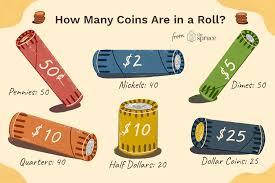 How Many Coins Are In A Standard Roll Of U S Coins