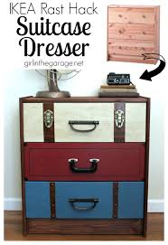 Suitcase Dresser Ikea Rast Hack In 2020 Ikea Rast Hack Ikea Rast Redo Furniture