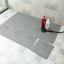 Maybe you would like to learn more about one of these? 10pcs Interlocking Rubber Floor Tiles With Drain Holes Diy Size Bathroom Shower Toilet Floor Tiles Mat Interlocking Massage Soft Cushion Floor Tiles For Indoor Outdoor Grey 11 8 X 11 8 In Amazon Sg Diy