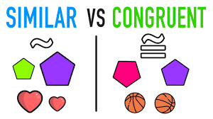 Similar and congruent triangles pdf. Difference Between Similar Congruent Figures Youtube