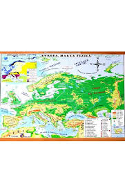 600 x 450 jpeg 72 кб. Harta De Perete Europa Harta Fizica Harta Politica Libris