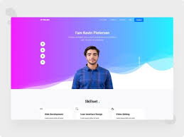 If you want to create a presentation with dark blue color this template suitable for your work. Bootstraplily Com Dribbble