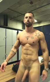 A tale of two tributes: My Own Private Locker Room Horse Hung Stud Flashing His Big Dick In Locker Room
