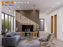 Sử dụng thanh lam gỗ trang trí phòng khách là một trong những ý tưởng trang trí phòng khách hiện đại nhất. Lam Gá»— Trang Tri Ná»™i Tháº¥t Ä'áº¹p Xoa Tan Sá»± Ä'Æ¡n Ä'iá»‡u Phong Khach