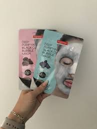 Purederm Deep Purifying Green O2 Bubble Mask Green Tea Pin Em Self Care