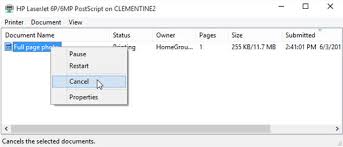 If after the third time the nozzles are still clogged…. How To Cancel A Print Job In Windows 10 Dummies