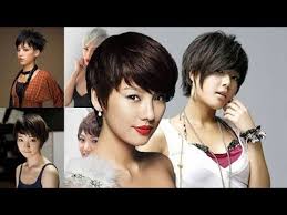 Housewives' hairdressing editors share a new set of korean… 02.05.2017 · if you've followed korean tastemakers on instagram, you may have noticed that many female style stars and models have gone for the big chop in recent months. Pixie Short Hair Styles And Haircuts For Asian Women The Most Popular Pixie Hair Cuts In 2017 Youtube