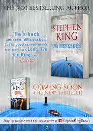 Stephen King S Mr Mercedes Poster Stephen King Bestselling Author Book Cover