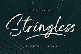 In script > handwritten 143,731 downloads (8 yesterday. Stringless Handwritten Font 986114 Handwritten Font Bundles