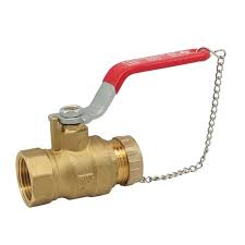 5586AB LF Brass Hose End Ball Valve - RED-WHITE VALVE CORP.