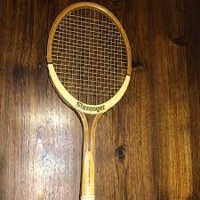 Vintage Slazenger Challenge No 1 Wooden Antique Tennis Racket Racquet Vintage Collectibles Vintage Collectibles On Carousell