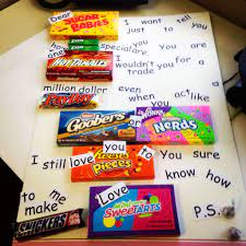 8 Anniversary Candy Board Ideas Anniversary Candy Board Anniversary Gifts