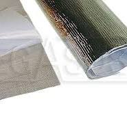 Aluminized Heat Barrier, Adhesive Backed