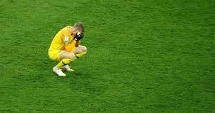Jordan pickford is in line to take one of england's penalties if their last 16 euro 2020 tie against the germans goes down to the wire. Everton Goalkeeper Jordan Pickford Suffers World Cup Heartbreak As England Are Beaten By Croatia Liverpool Echo