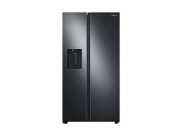 Compare and review samsung's side by side refrigerators today, featuring sleek design, large storage capacity, wifi enabled with lcd touchscreen and more. Side By Side Refrigerator With Ice Maker Rs27t5200sg Samsung Us