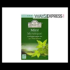 For those who like their green tea with a little extra oomph, our mint mystique is the perfect choice. Ahmad Tea Green Tea Mint Mystique 20 Foil Bags