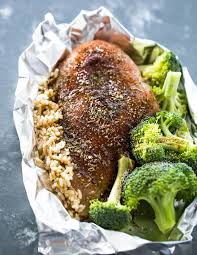 After you learn how to make chinese chicken and broccoli at home, you won't go back to ordering takeout again! Foil Pack Chicken Rice And Broccoli Gimme Delicious
