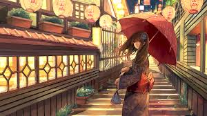 Summer Festival Outfit Original Moescape Anime Scenery Summer Festival Summer Festival Outfit
