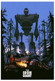 Before he made ratatouille, the incredibles, and mission: The Poster Posse Celebrates The 20th Anniversary Of Brad Bird S The Iron Giant Poster Posse The Iron Giant Giant Poster Animated Movie Posters