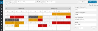 Boost your online sales with this powerful scheduling solution on your wordpress site. Capacity Concept Booking Calendar Wordpress Plugin