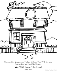 John 3:16 bible verse printables. We Will Serve The Lord Coloring Page Crafting The Word Of God