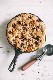 Skillet Chocolate Chip Cookie With Peanut Butter Recipe Skillet Chocolate Chip Cookie Chocolate Chip Cookies Chocolate Chip Cookies Ingredients