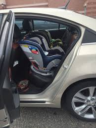 Two Chicco Nextfit Car Seats In Chevy Cruze Chevy Cruze Baby Necessities Car Seats