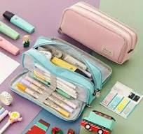 Multi-layer Cloth Pencil Case Student Stationery Storage Box - Eco-Friendly  Japanese Style Pencil Case for Students/Office, Durable & Washable Storage  ...