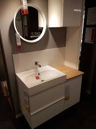 Mobile bagno sospeso 80 cm 2 cassetti con lavabo, specchio e colonna bianco. CumpÄƒrare Vanzare Cel Mai Bun Imagini Detaliate Lavandino Bagno Ikea 101openstories Org