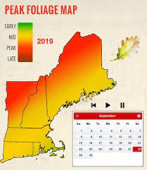 Peak Fall Foliage Map Fall Foliage Map Fall Foliage Road Trips Foliage Map