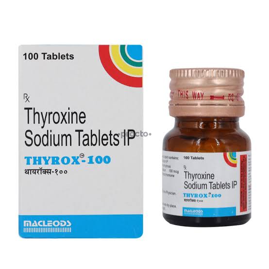Thyrox-100 Tablet - Uses, Dosage, Side Effects, Price, Composition | Practo