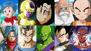 Dragon ball z / cast Top 10 Greatest Dragon Ball Z Characters By Herocollector16 On Deviantart