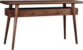 Modern console tables create storage and decor space with minimal floor footprint. Walnut Grove Console Table Walnut Grove Collection Stickley Furniture