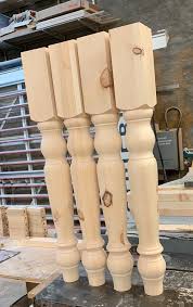 35inches Solid Knotty Pine Dining Table Legs Etsy Pine Dining Table Dining Table Legs Table Legs