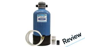 The double standard can be expected to soften 500 to 1,600 gallons of water before needing regeneration. On The Go Dblsoft 16 000 Grain Rv Portable Water Softener Review