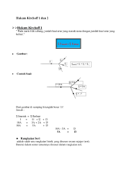 Contoh Soal Hukum Kirchoff 1 Dan 2 Soal Soal
