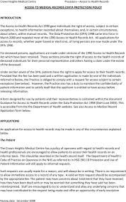 Health records are the property of the health care entity maintaining them, and, except when permitted or required by this section or by other provisions of . Access To Health Records Pdf Free Download