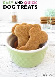 Easy Diy Dog Treats By Kelly D On Sheknows Dog Food Recipes Peanut Butter Dog Treats Easy Dog Treats