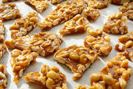 Here Is A Recipe For The Easiest Candy To Make Brittle The Only Thing Even Remotely Tricky About It Is Getting The Sugar To The Brittle Recipes Peanut Recipes Peanut Brittle