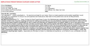 A cover letter can also help you make a generic resume appear more tailored for t. Freight Forwarding Rfq Cover Letters