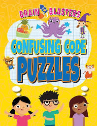 They feature fun puzzles of all types that'll keep you entertained. Confusing Code Puzzles Brain Blasters Overy Kate Myer Ed 9781508193265 Amazon Com Books