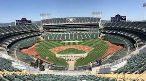 The o.co coliseum has a terrible seating structure. Paul Gutierrez On Twitter The Conversion Of The Oakland Coliseum From Baseball To Football Is Complete If You Count The Infield Dirt Raiders Open Their Exhibition Season Tonight Vs The Lions Https T Co Jaqjqfp2r6