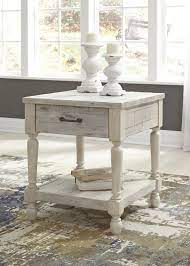 Theron Solid Wood End Table Storage Rustic End Tables Wood End Tables End Tables With Drawers