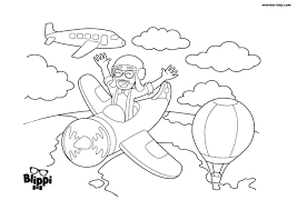 The images are easy enough for toddlers but contain enough detail for older children to enjoy coloring as well! Free Printable Blippi Coloring Pages For Kids Wonder Day Coloring Pages For Children And Adults